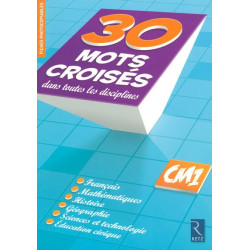 30 MOTS CROISES DANS TOUTES...