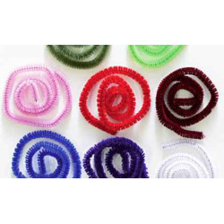 Chenille 6mm 150 brins...