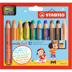 Crayons Woody étui carton...
