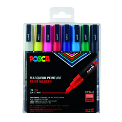 Marqueur Posca PC3M, boite...