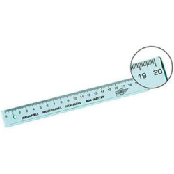 Règle plate 20 cm plastique...