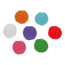 Pompons ø 50mm coloris...